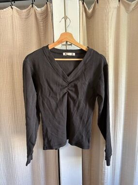 AMO Waffle Long Sleeve Shirt- Small